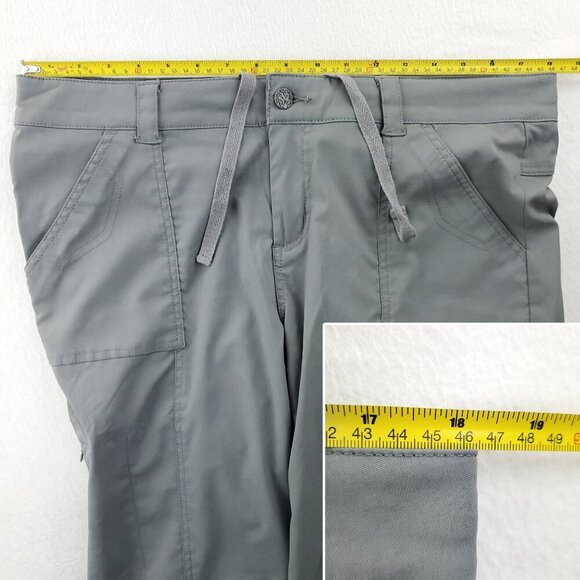 prAna Convertible Hiking Pants Monarch Zip Off Stretch Women's "14" 36x31 - Picture 6 of 12